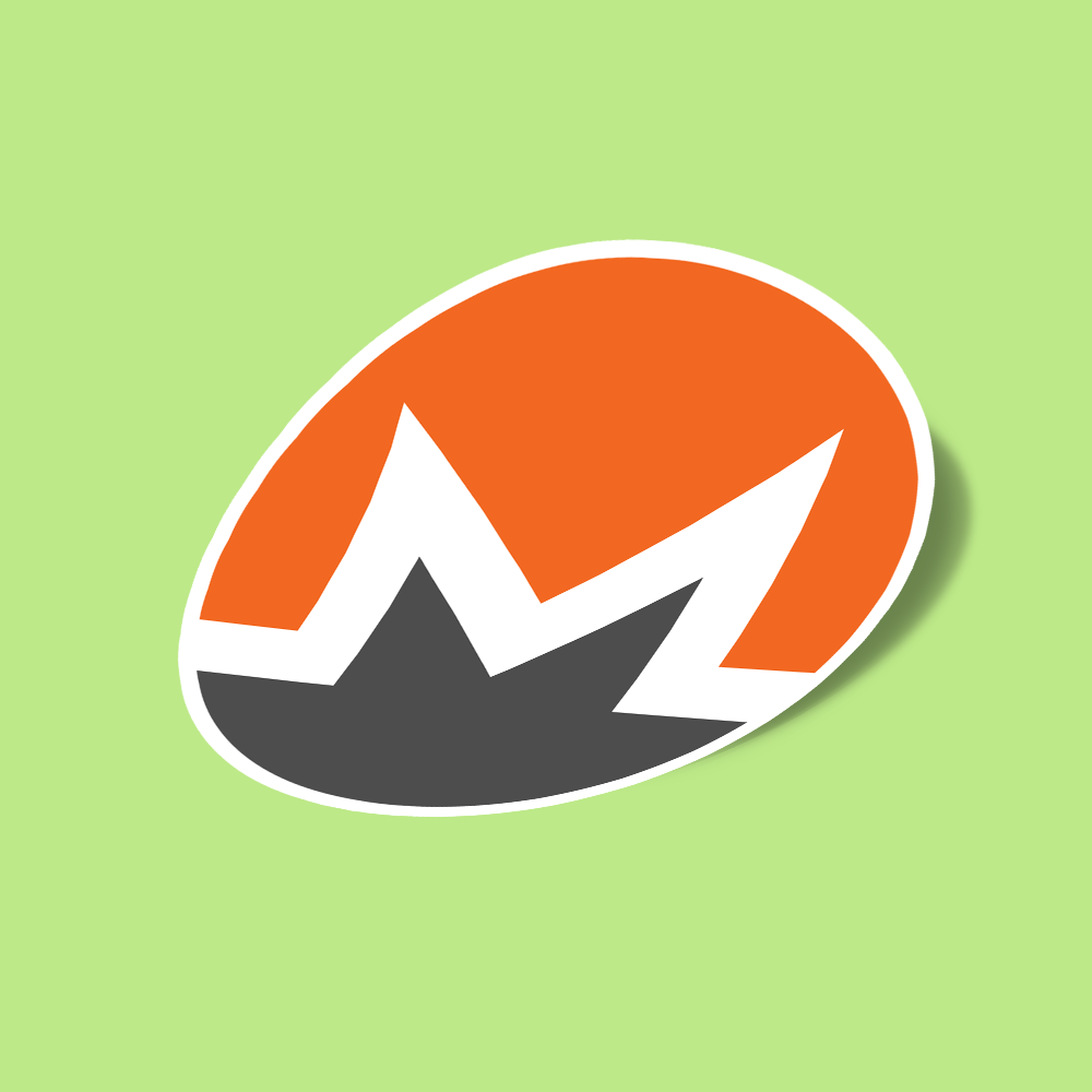استیکر monero-xmr-logo