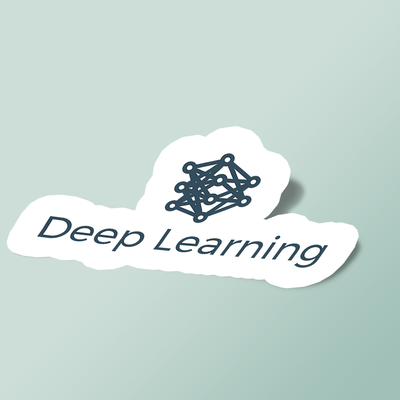 استیکر Deep Learning Logo