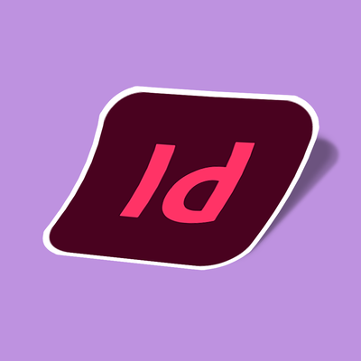 استیکر Adobe InDesign CC icon