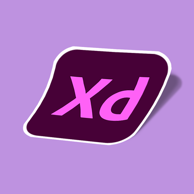 استیکر Adobe XD CC icon