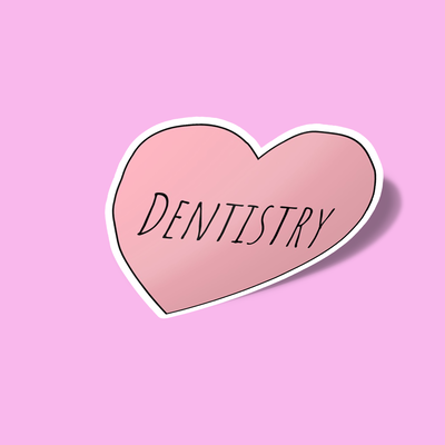 استیکر I Love Dentistry