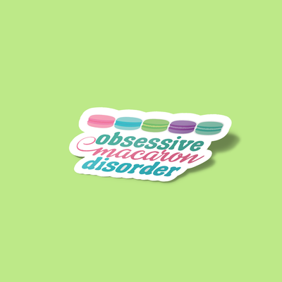 استیکر Obsessive Macaron Disorder