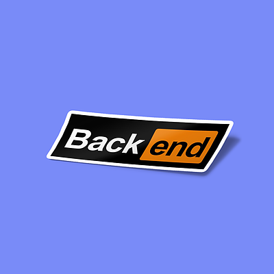 استیکر Backend