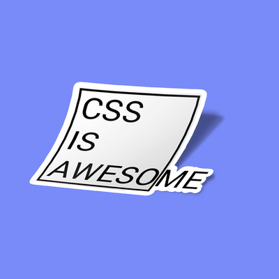 استیکر CSS is Awesome