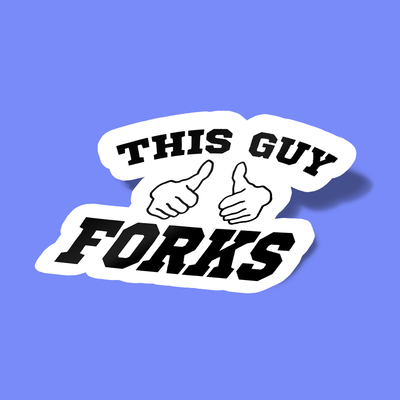 استیکر This Guy Forks