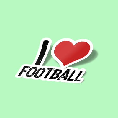 استیکر I Love Football