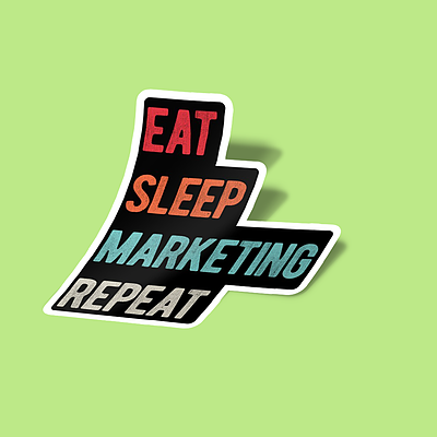 استیکر Funny Marketing Sticker