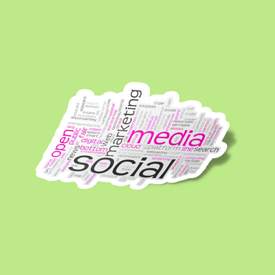 استیکر Social Media Marketing Sticker