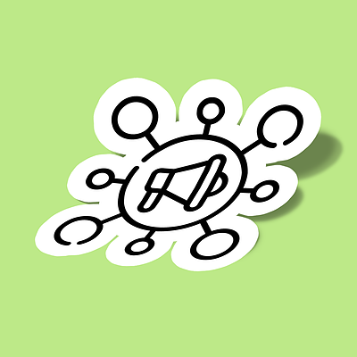 استیکر social-marketing