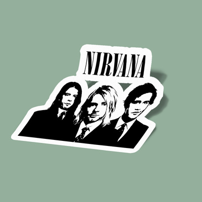 استیکر Nirvana Band