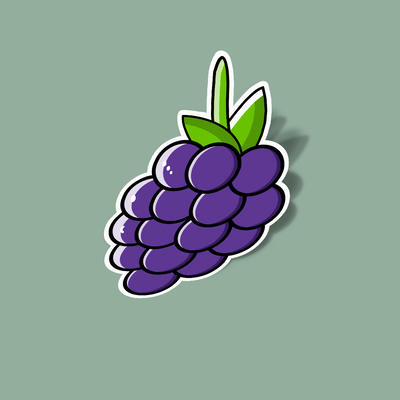 استیکر grapes