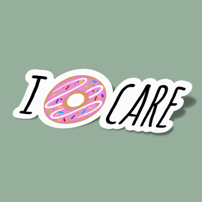 استیکر I Donut Care