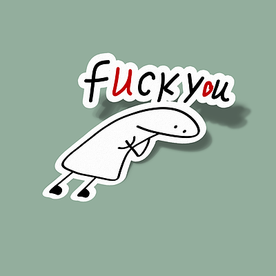 استیکر قوای من FUCK YOU