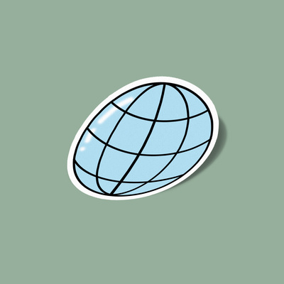 استیکر Travel Globe
