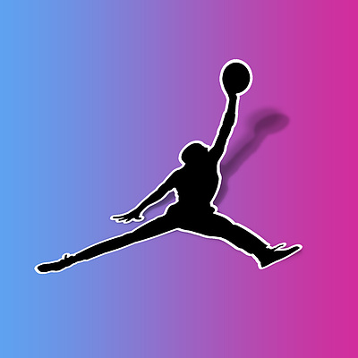 استیکر Jordan Jumpman