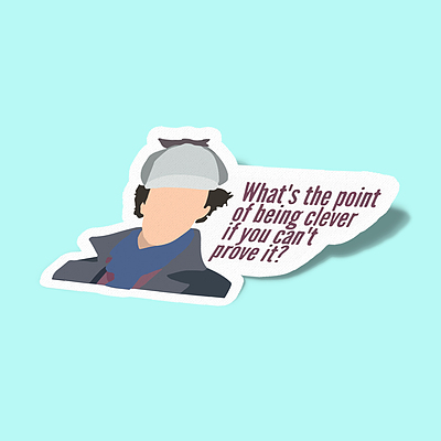 استیکر Sherlock-1 