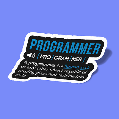 استیکر Computer Eng-32 Programmer  