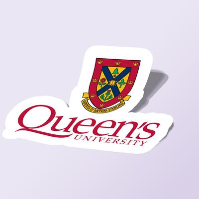 استیکر queens university