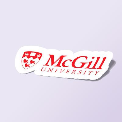استیکر McGill University