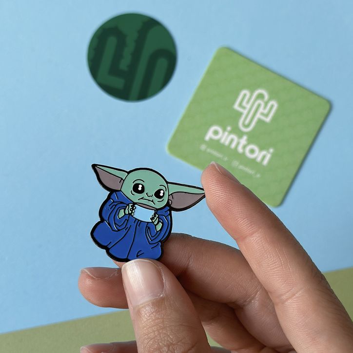 پین Baby yoda