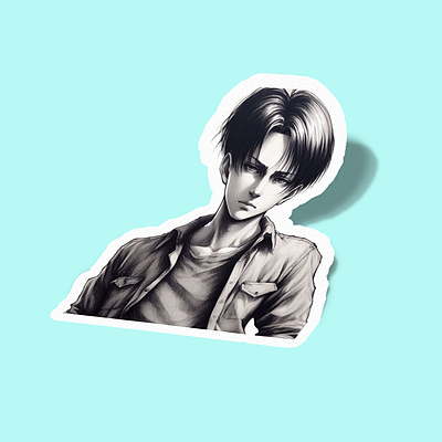 استیکر Levi Ackerman Art-1