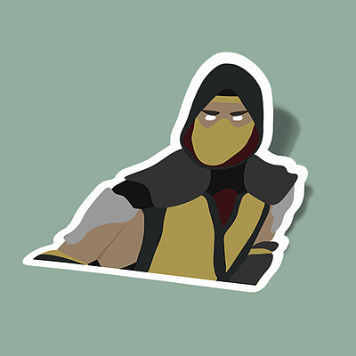 استیکر Mk Scorpion
