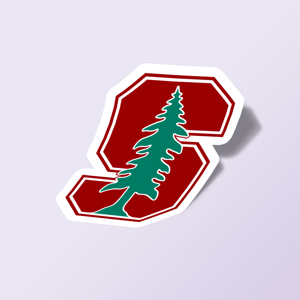 استیکر stanford university tree logo