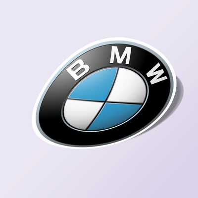 استیکر BMW-logo