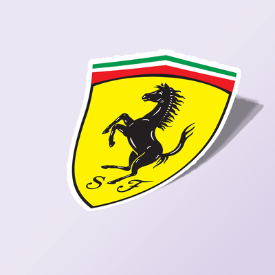 استیکر Ferrari-emblem