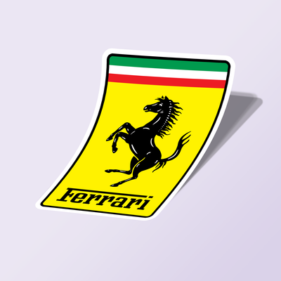 استیکر Ferrari-logo
