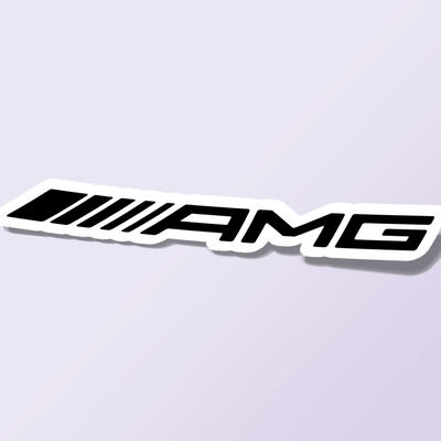 استیکر AMG-logo-black