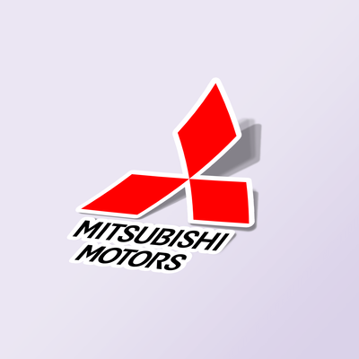 استیکر Mitsubishi-logo