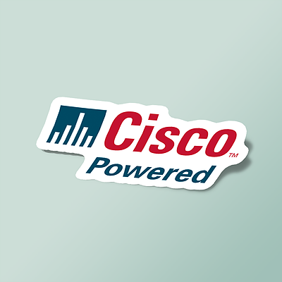 استیکر Cisco_Powered_Network