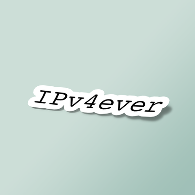 استیکر IPv4ever