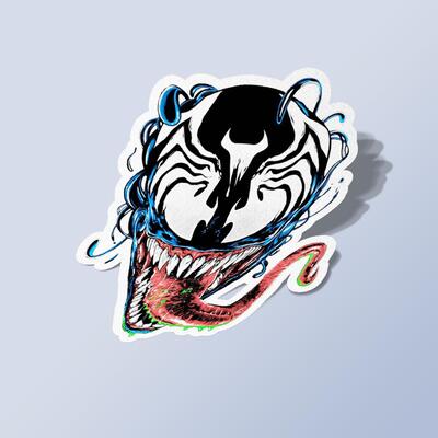 استیکر And Another Venom's Face