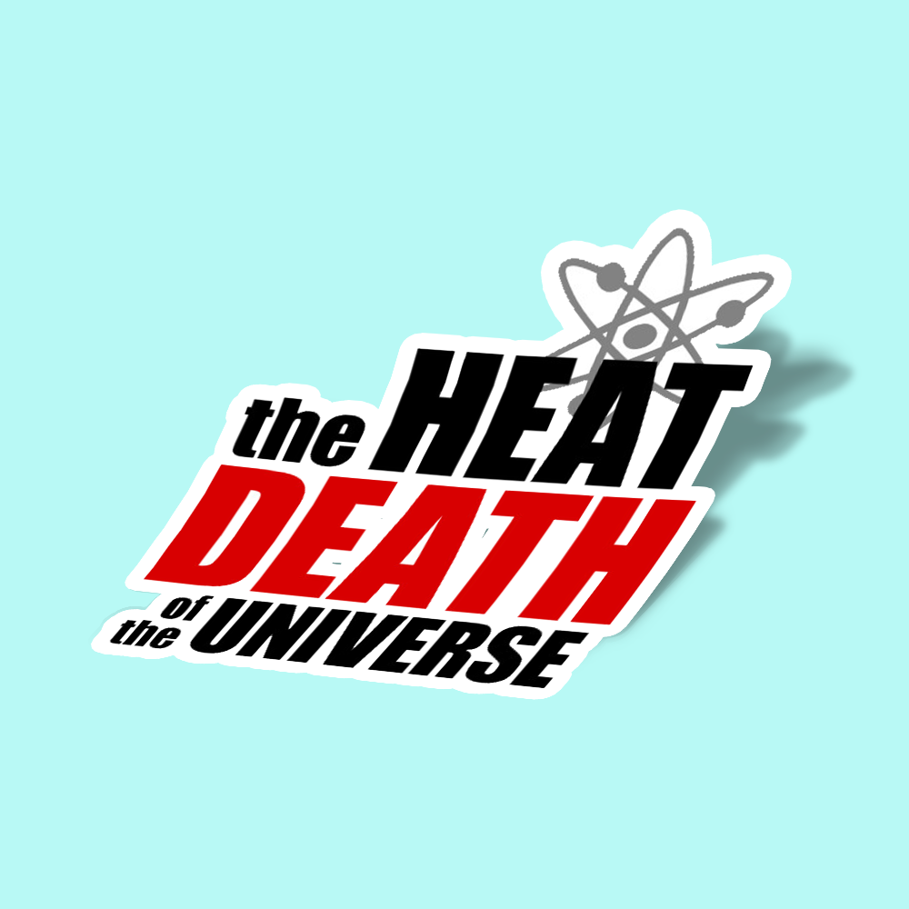 استیکر The Heat Death of the Universe
