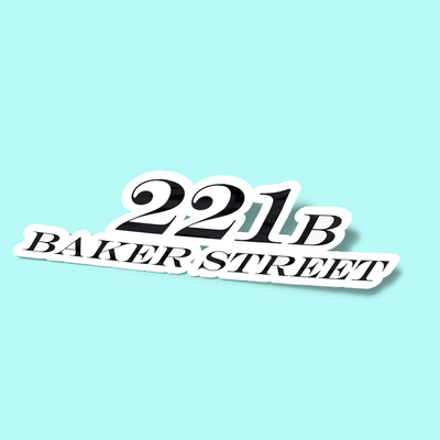 استیکر 221B Baker Street 02