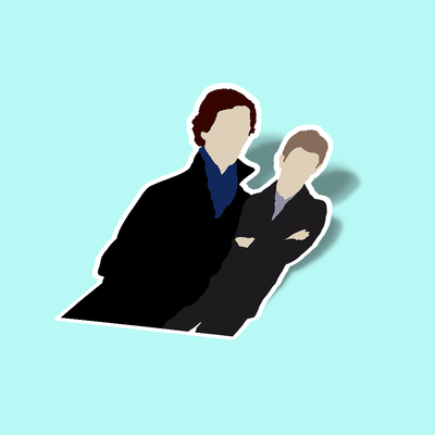 استیکر Sherlock and John 08