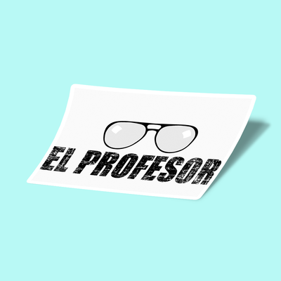 استیکر EL Profesor Glasses