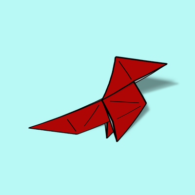 Perofesor origami