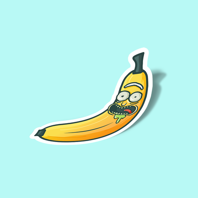 استیکر banana-rick
