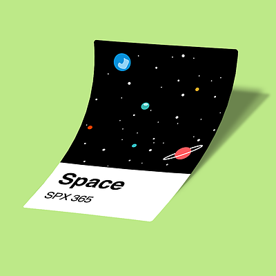 space pantone