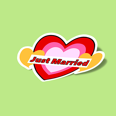 just married