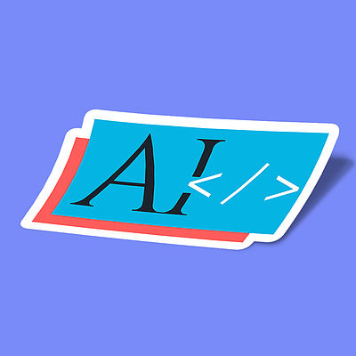 استیکر artificial intelligence
