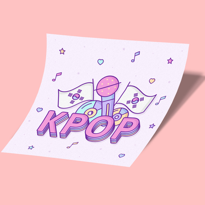 استیکر kpop music 1