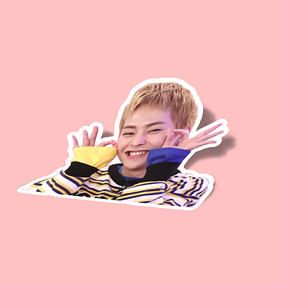 استیکر Cute Xiumin