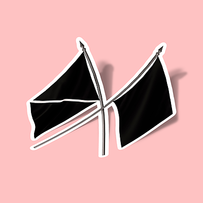 استیکر EXO OBSESSION FLAG