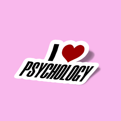 استیکر I Love Psychology