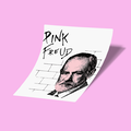 استیکر Pink Freud Sigmund Freud