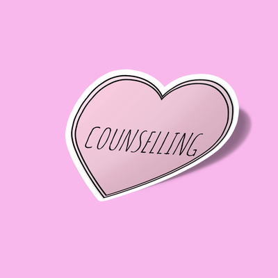 استیکر Counselling Heart
